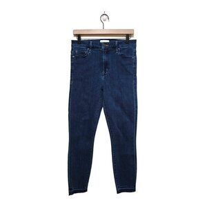 Parker Smith High Rise Raw Hem Skinny Jeans in Blue Haze Sz 29